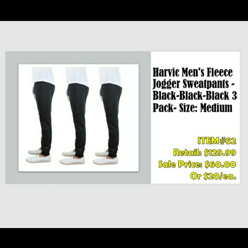 Brand New Men's Apparel